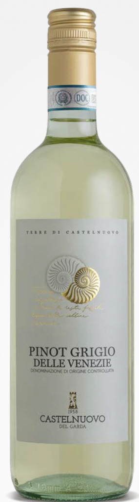 Voorkant fles Cantina Castelnuovo del Garda Pinot Grigio delle Venezie DOC 2022/2023