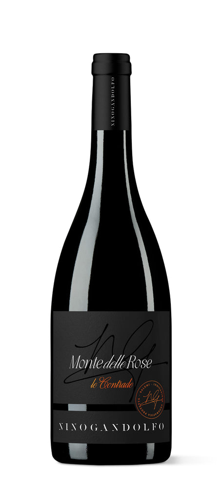 Voorkant fles van Nino Gandolfo Rosso Sicilië IGP 2022 rode wijn