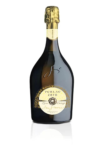 Voorkant fles San Simone Perlae Zero Prosecco Zero Dosage